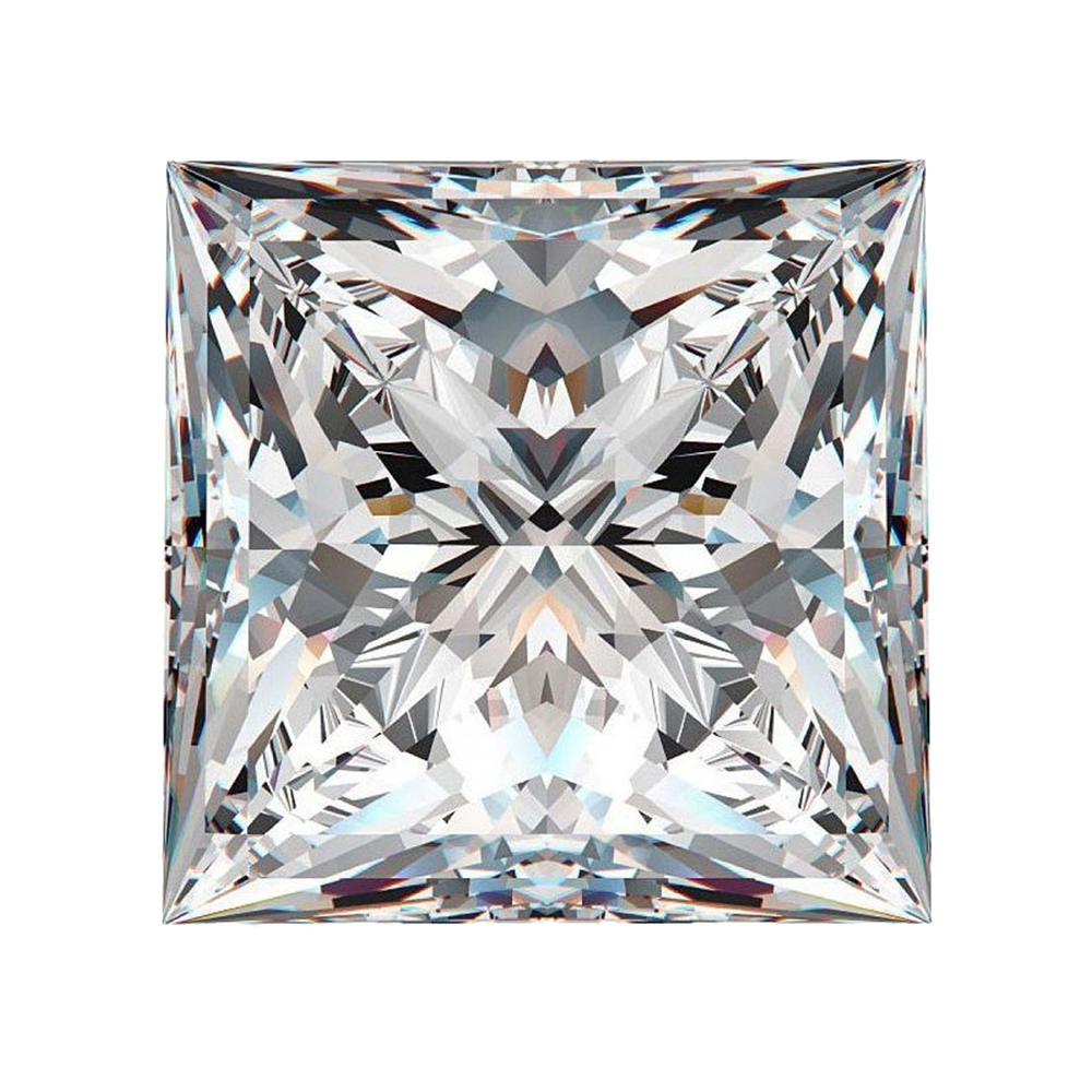 0.90 Carat Princess Cut Diamond