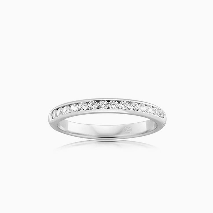 Womens Wedding Lab Diamond Ring 3584