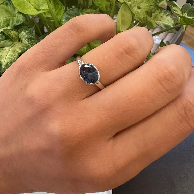 London Blue Ladies Ring